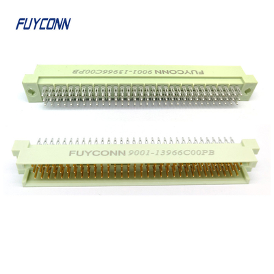 Бессоединительный мужской DIN41612 соединитель 3 ряда 96pin Press Pin PCB тип