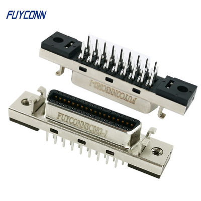 Мини соединитель SCSI Pin PCB 36 соединителя ленты MDR d прямой с Fixness