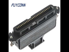 180-градусные стыковочные разъемы Amp Telco CHAMP с пластиковой крышкой, 50-контактный гнездовой разъем Centronic IDC