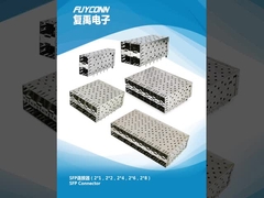 SFP Connector однослойный двойной слой SFP Cage, SFP+ Connector w/SFP+ Cage