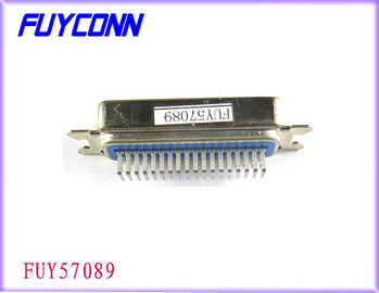 Прямоугольный тип аттестованный UL MD разъема PCB Маунта принтера 36 Pin Centronic R/A мыжской
