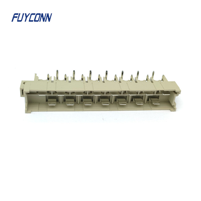 Подключатель питания DIN41612 China PCB R/A 7+8 15Pin 5.08mm Мужской подключатель