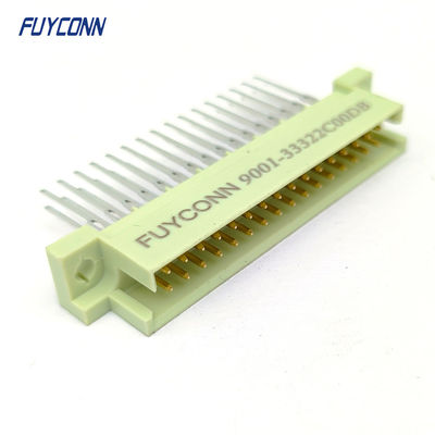 32Pin DIN41612 Мужской соединитель W / 15 мм Терминалы 2 * 16P Нажмите на Pin 41612 соединитель