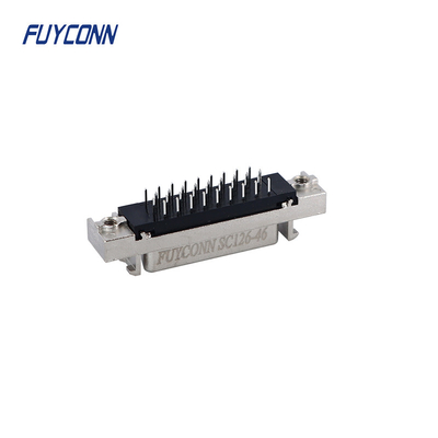 Mini D Ribbon MDR PCB прямая женская SCSI соединитель 36pin с цинковым сплавом