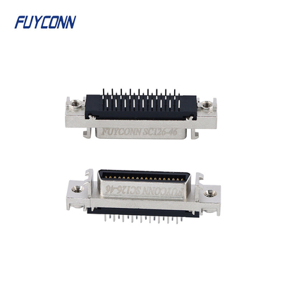 Mini D Ribbon MDR PCB прямая женская SCSI соединитель 36pin с цинковым сплавом