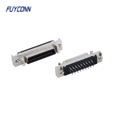 Mini D Ribbon MDR PCB прямая женская SCSI соединитель 36pin с цинковым сплавом