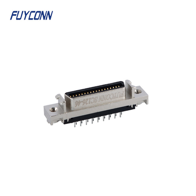 Mini D Ribbon MDR PCB прямая женская SCSI соединитель 36pin с цинковым сплавом