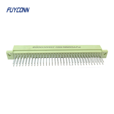 Мужской DIN41612 соединитель 15 мм прямой PCB 2 ряда 2 * 32pin 64pin Eurocard соединитель