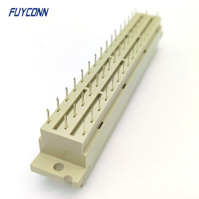 Женская мощность DIN41612 соединитель PCB вертикальный 3 * 16pin 48Pin 5.08mm пич соединитель Китай