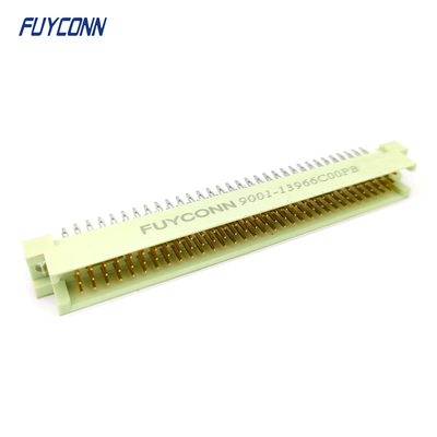 PCB без сварки 3 * 32P 96pin Euorcard Поставщик Мужчина DIN41612 соединитель W / Harpoon