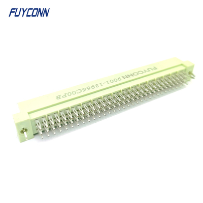 PCB без сварки 3 * 32P 96pin Euorcard Поставщик Мужчина DIN41612 соединитель W / Harpoon