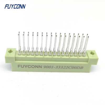 32Pin DIN41612 Мужской соединитель W / 15 мм Терминалы 2 * 16P Нажмите на Pin 41612 соединитель
