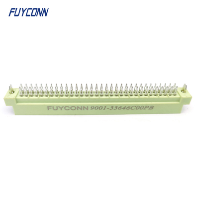 DIN41612 2 ряда соединителя 64pin 2 * 32P мужской пресс пин соединителя W / гарпун