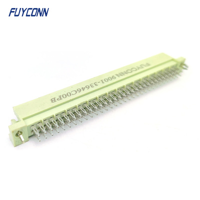 DIN41612 2 ряда соединителя 64pin 2 * 32P мужской пресс пин соединителя W / гарпун