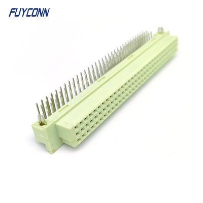 Угловой DIN 41612 соединитель 3 ряда 96Pin PCB женский 396 DIN41612 соединитель