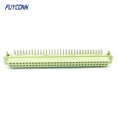 Угловой DIN41612 женский разъединитель 2 ряда 64Pin 264 DIN 41612 PCB разъединитель