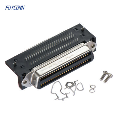 AMP 957F10063B002 100-контактный угловой разъем Centronic для печатных плат