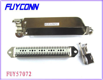 64 соединитель штепсельной вилки соединителя 32pairs Pin Amphenol IDC мужской Centronics с крышкой металла 90 градусов