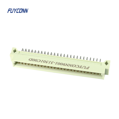 DIN 41612 соединителя Eurocard мужчины прямоугольных строк PCB 3 прямое