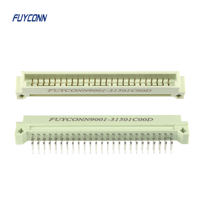 2 гребет 50 тангаж разъем-вилки Pin 2.54mm, соединитель PCB DIN41612