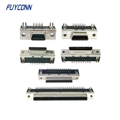 Прямоугольный PCB 14pin 20pin 36pin 50pin 68pin 100pin соединителя SCSI