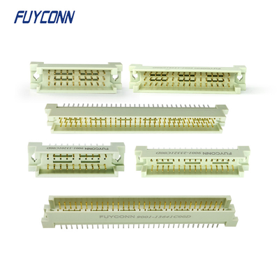 PCB Eurocard соединителя DIN 41612 строк 30pin 48pin 96pin 3 мужской вертикальный