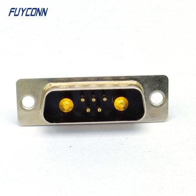 7W2 сильнотоковый соединитель, соединитель наивысшей мощности 7Pin D-SUB мужской