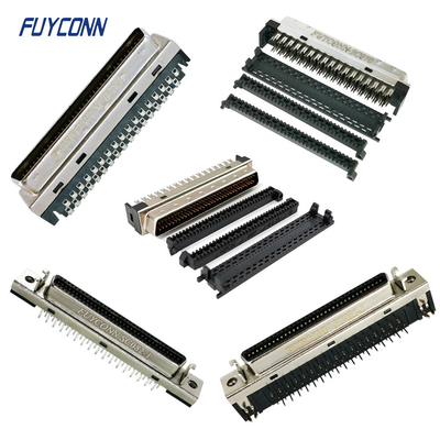 68pin SCSI MDR Connector PCB Solder Cup IDC Crimp 1.27mm Тип CN