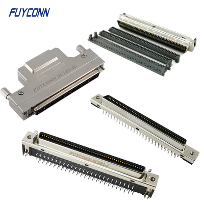 100pin SCSI MDR Connector PCB Solder Cup IDC Crimp 1,27 мм