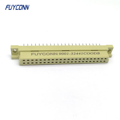 Серия 9001 DIN41612 Коннектор PCB Вертикальный 2 ряда Женщина 2 * 22pin 44pin