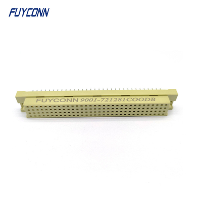 128pin DIN41612 соединитель PCB Вертикальные 4 ряда Женщина 4 * 32pin 9001 серии