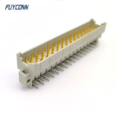 5.08mm Сила DIN 41612 соединитель PCB угловой мужской 3 * 16pin 48pin