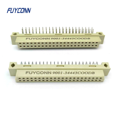 2 ряда 44 штифта DIN 41612 соединитель PCB угловой женский 2 * 22P 244S Eurocard соединитель 2,54 мм отступ