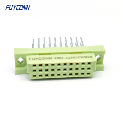 13мм 30pin DIN 41612 соединитель 3 рядов 330 прямой PCB женский DIN41612 соединитель