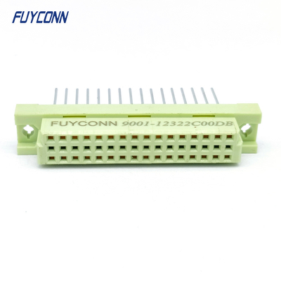 17 мм 32pin DIN41612 соединитель 3 ряда прямой PCB женского 332 DIN 41612 соединителя