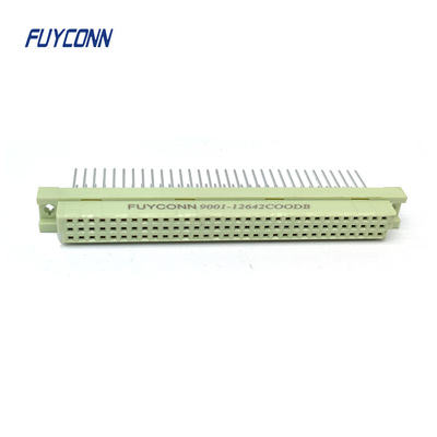 25 мм DIN41612 соединитель 3 ряда 64pin женский прямой PCB 364 DIN 41612 соединитель