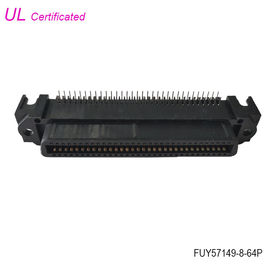 Прямоугольная разъем-розетка 32pairs Pin PCB 64 Centronics без раковины