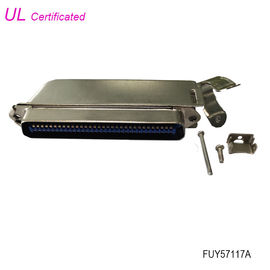 Соединитель 32 пар IDC соединителя Pin мужчины 64 Amphenol Centronics гофрируя с клобуком металла