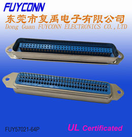 Аттестованный соединитель PCB Pin соединителя 64 UL Centronic мужской прямой