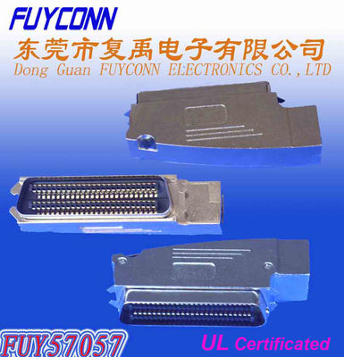 957 соединитель 100 Pin Centronics с бортовой крышкой цинка входа кабеля
