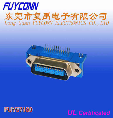 DDK 14 24 36 тангажа разъем-вилки 2.16mm PCB 50Pin Centronic прямоугольных