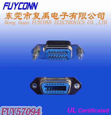 PCB прямого угла 50 Pin Centronic женский установил UL аттестованный разъемом