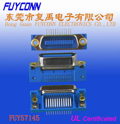 Соединитель PCB ангела Pin Centronic 24 мужской правый аттестовал UL