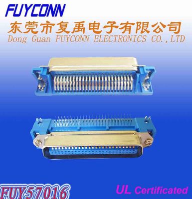 Мужчина 14 24 36 50 UL PCB Pin DDK Centronic прямоугольных аттестованных разъемом