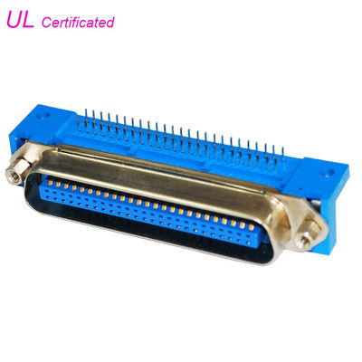 Разъем PCB чемпиона Pin Centronic 50 прямоугольный, мыжские разъемы тесемки аттестовал UL