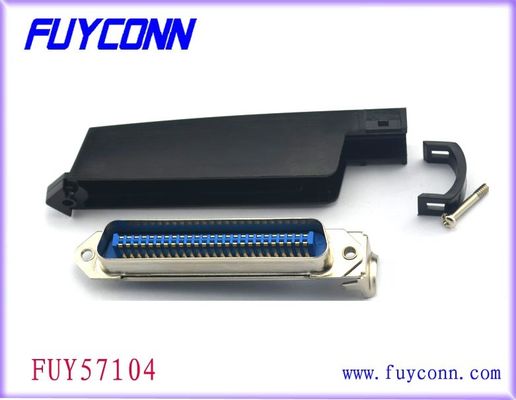 50 соединитель Centronic припоя оси Pin 2.16mm мужской обратил тип с пластиковым клобуком