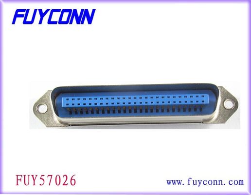 DDK 14 24 36 тангажа соединителя 2.16mm мужчины DDK припоя 50Pin Centronic