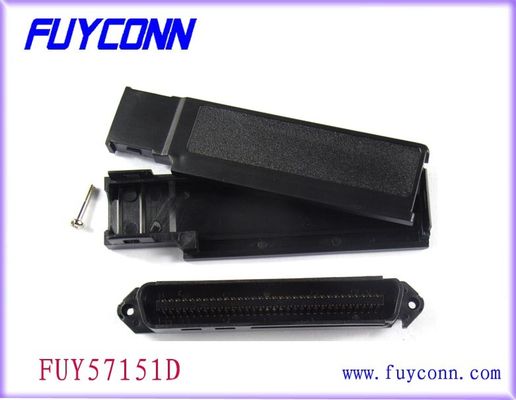 Разъем чемпиона Pin Centronic IDC черноты 64 мыжской с материалом изолятора PPO
