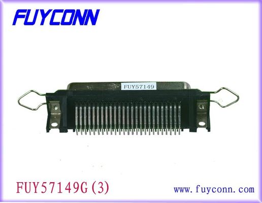 24 типа женщина PCB прямоугольных DDK 40 Pin Centronic с весной запирает на задвижку UL аттестованный разъемом