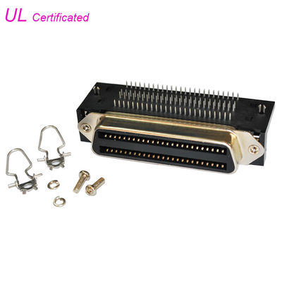 Тангаж PCB прямоугольный 2.16mm разъем-розетки Amphenol 957 100Pin Centronic для доски PCB